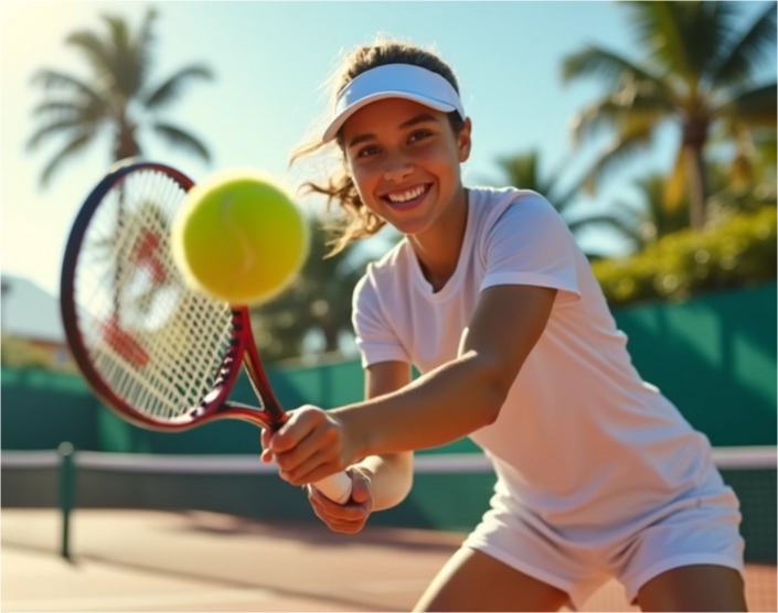 Red Ball Sprouts Little Tennis
